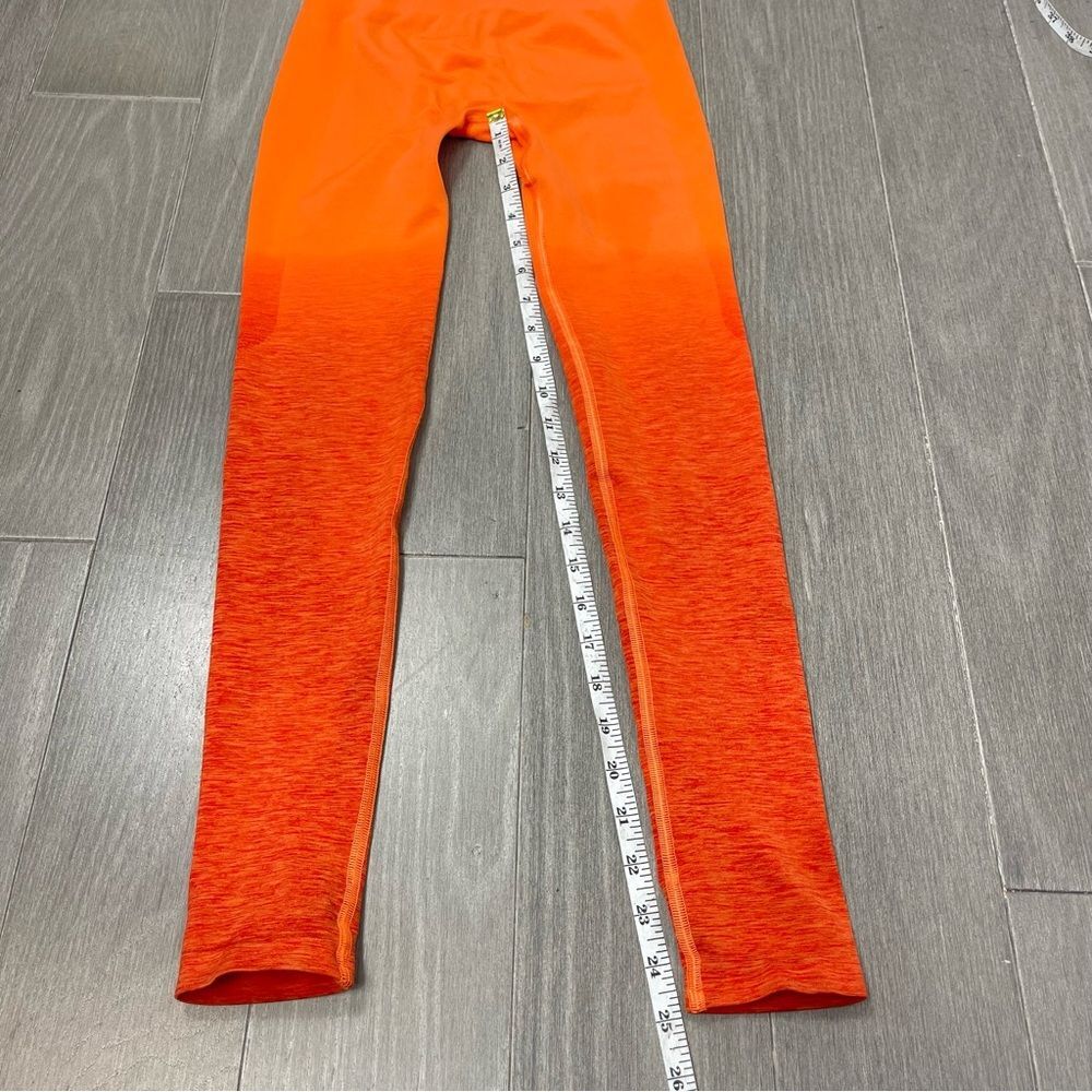 Alphalete OMBRE AMPLIFY LEGGING Seamless Scrunch Butt Legging Day Tripper XS - Picture 16 of 16